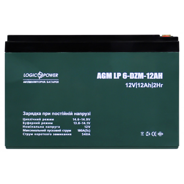 Аккумуляторная батарея LogicPower LP 6-DZM-12 Ah