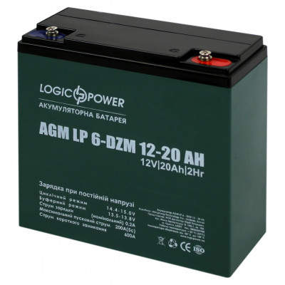 Акумуляторна батарея LogicPower LP 6-DZM-20 Ah