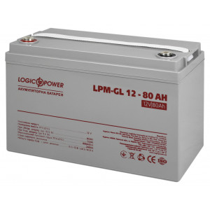 Акумуляторна батарея LogicPower LPM-GL 12V 80Ah