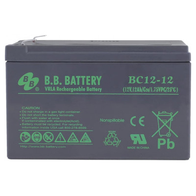 Акумуляторна батарея BB Battery BC 12-12