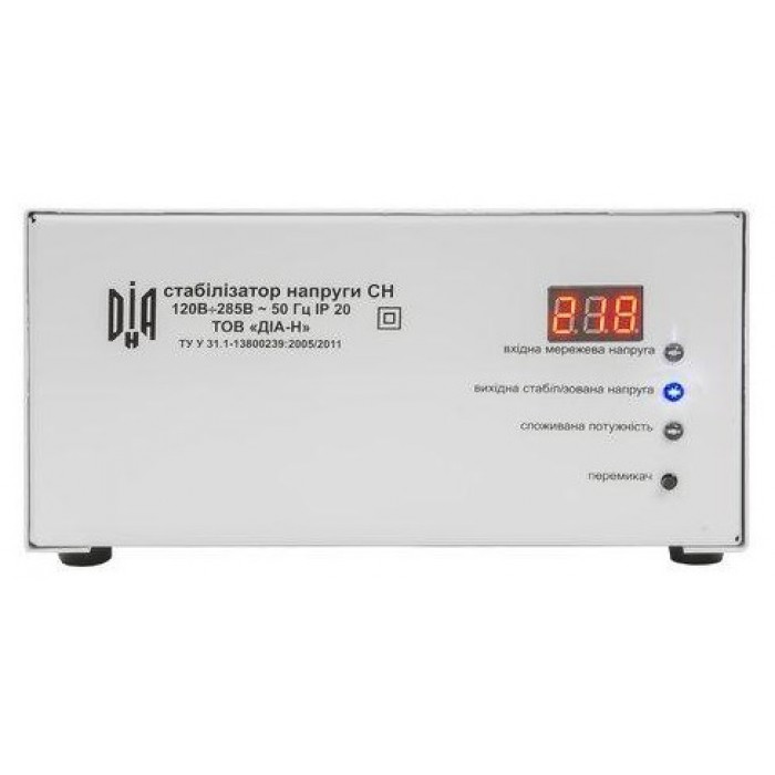 Стабилизатор напряжения ДИА-Н СН-1000-м