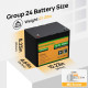 Аккумуляторная батарея Eco-Worthy LiFePO4 12v 100Ah