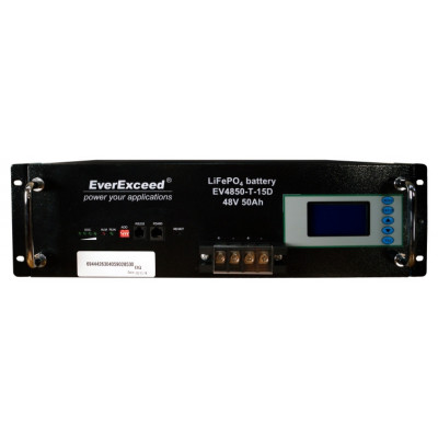 Аккумуляторная батарея EverExceed EV4850-T-15D 48V 50Ah LCD