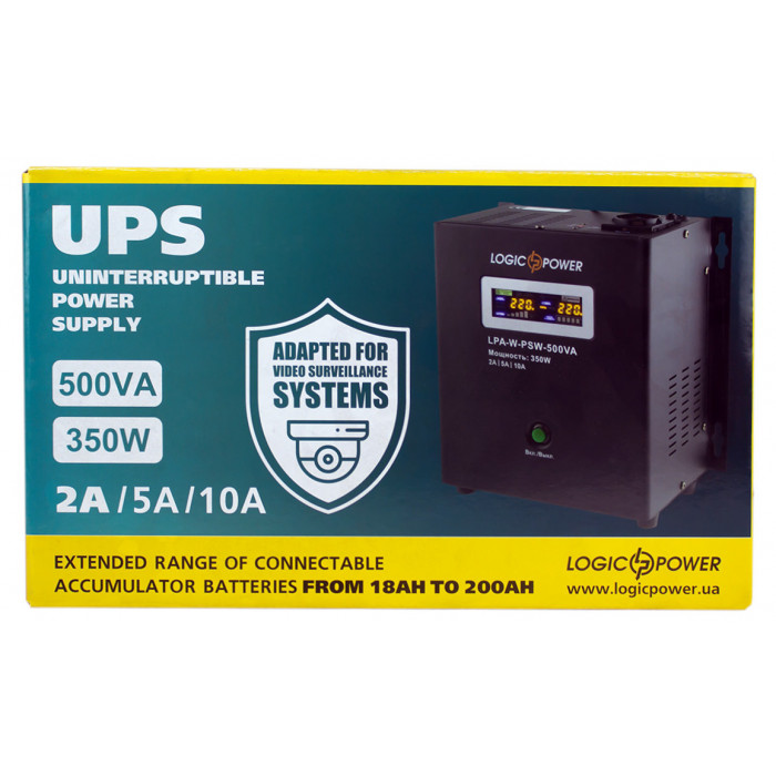 ИБП LogicPower LPA-W-PSW-500VA