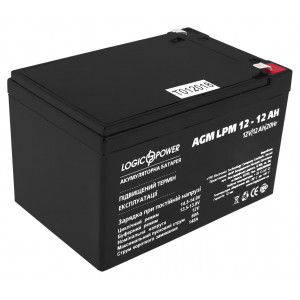 Аккумуляторная батарея LogicPower LPM 12V 12Ah