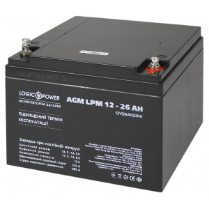 Аккумуляторная батарея LogicPower LPM 12V 26Ah