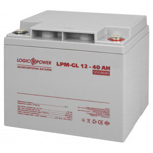 Акумуляторна батарея LogicPower LPM-GL 12V 40Ah