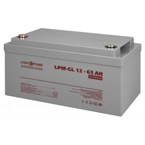 Акумуляторна батарея LogicPower LPM-GL 12V 65Ah