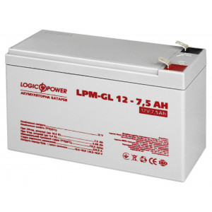 Акумуляторна батарея LogicPower LPM-GL 12V 7,5Ah
