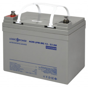 Акумуляторна батарея LogicPower LPM-MG 12V 33Ah