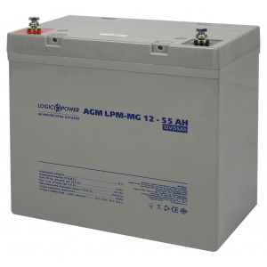 Акумуляторна батарея LogicPower LPM-MG 12V 55Ah