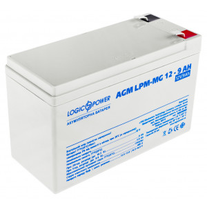 Акумуляторна батарея LogicPower LPM-MG 12V 9Ah
