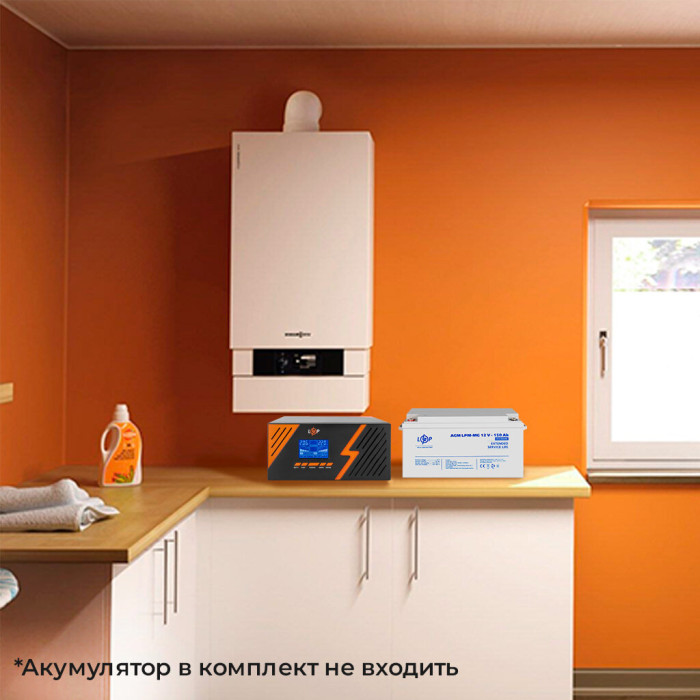 ИБП LogicPower LPM-PSW-1500VA Black