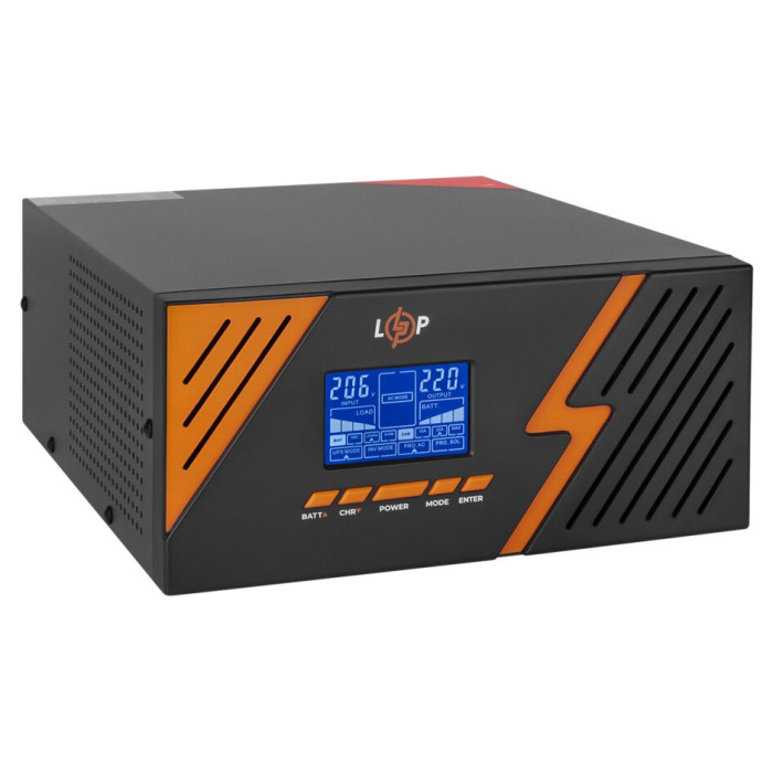 ИБП LogicPower LPM-PSW-1500VA Black