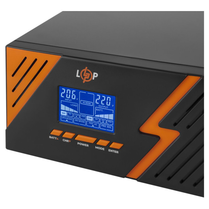 ИБП LogicPower LPM-PSW-1500VA Black