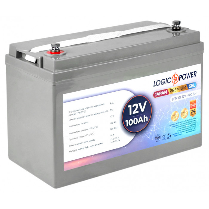 Аккумуляторная батарея LogicPower LPN-GL 12V 100Ah