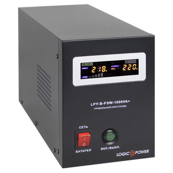 ДБЖ LogicPower LPY-B-PSW-1000VA+