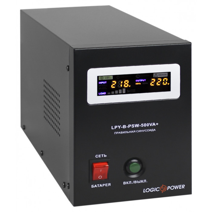 ДБЖ LogicPower LPY-B-PSW-500VA+