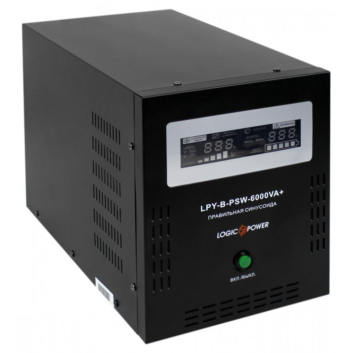 ДБЖ LogicPower LPY-B-PSW-6000VA+