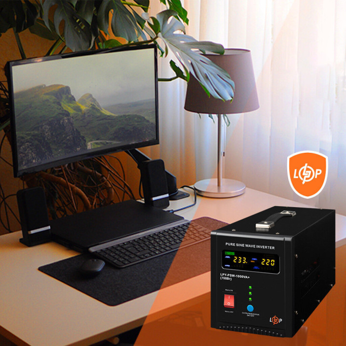 ИБП LogicPower LPY-PSW-1000VA+