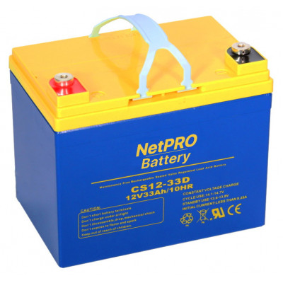 Аккумуляторная батарея NetPRO CS12-33D
