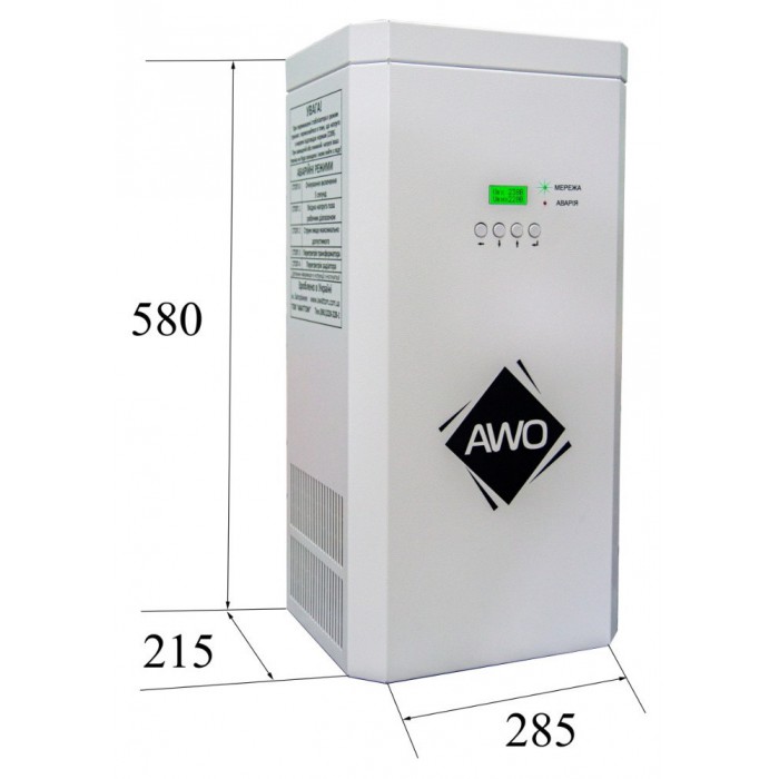 Трифазний стабілізатор напруги Awattom СНТПТ (Ш) 10,5 кВт (3x3,5)