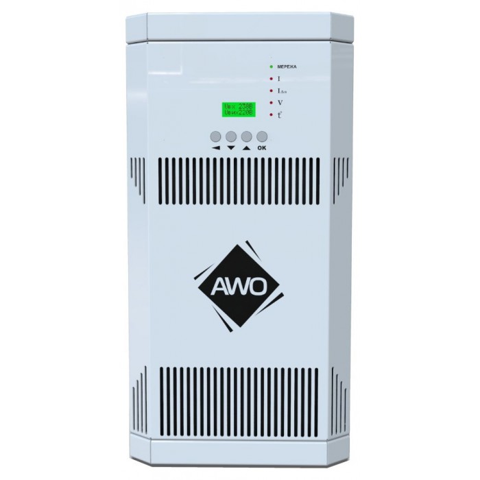 Трифазний стабілізатор напруги Awattom СНТПТ 10,5 кВт (3x3,5)