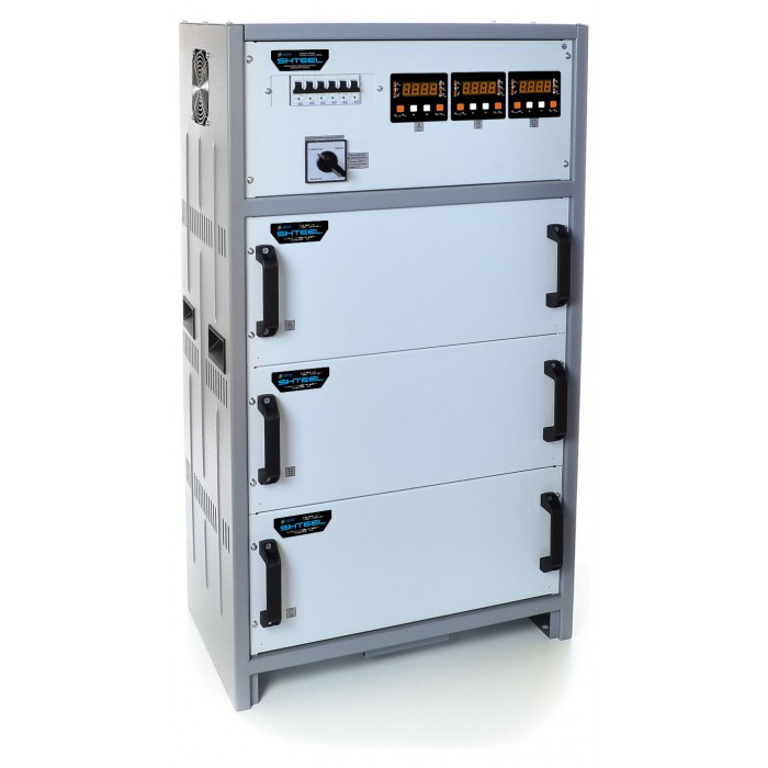 Трифазний стабілізатор напруги RETA ННСТ-3х7,0 кВт SHTEEL 32А (SEMIKRON, INFINEON)