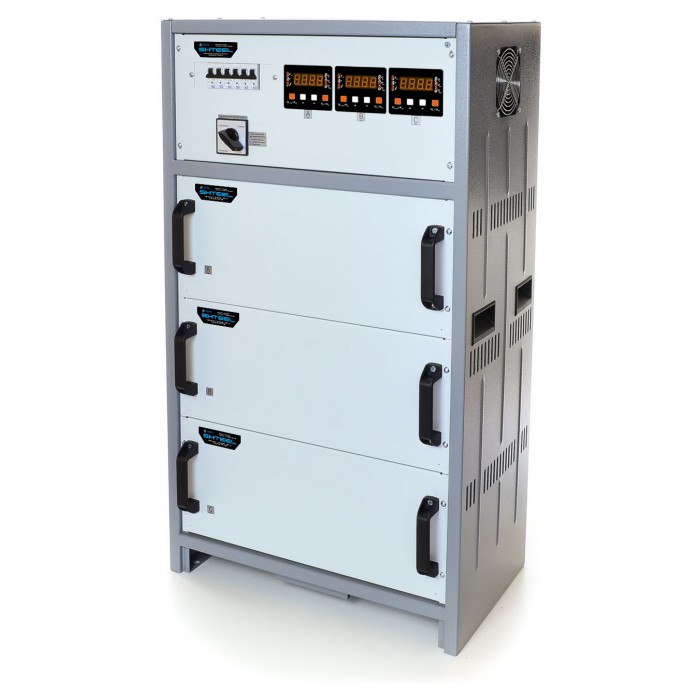 Трифазний стабілізатор напруги RETA ННСТ-3х7,0 кВт SHTEEL 32А (SEMIKRON, INFINEON)
