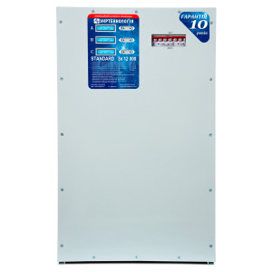Трифазний стабілізатор напруги Укртехнологія STANDARD 3x12000