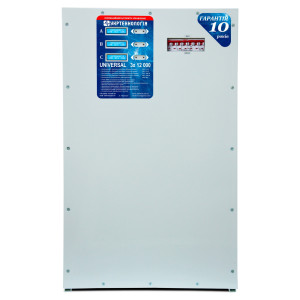 Трифазний стабілізатор напруги Укртехнологія UNIVERSAL 3x12000