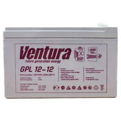 Акумуляторна батарея Ventura GPL 12-12