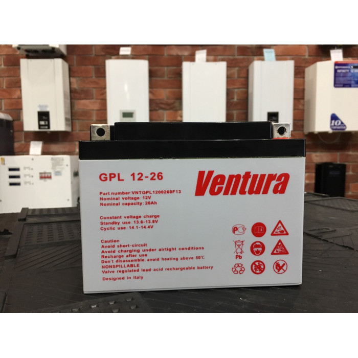 Акумуляторна батарея Ventura GPL 12-26